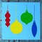 Holiday Ornament Stencil for Painting, Reusable Winter and Christmas Template, 5.75 x 6 Inch Mylar Craft Stencil for Wood, Fabric, Cards, Signs, Gift Wrap, Home Decor and DIY Holiday Projects